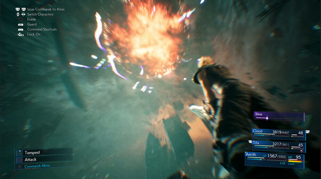 picture of Sephiroth's meteor